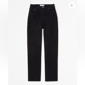 Abercrombie Curve Love Ultra High Rise 90s Straight Jeans